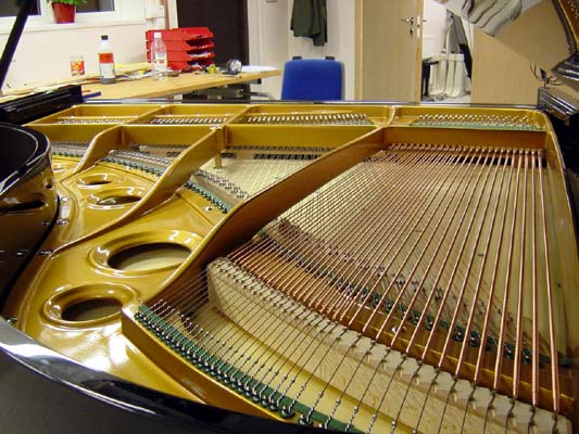 Renoverad Bechsteinflygel